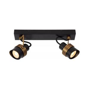 Lucide 34944/02/30 - Bodové svietidlo TUNDRAN 2xGU10/5W/230V čierna 34944/02/30 vyobraziť