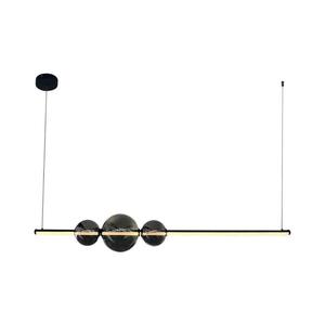 LED Luster na lanku KUGEL LED/30W/230V čierna ML0982 vyobraziť