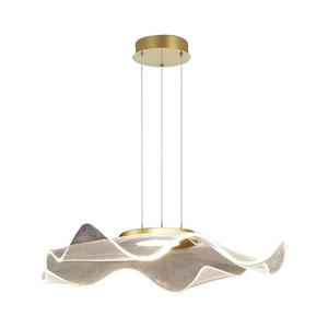 LED Luster na lanku LARGO LED/16W/230V zlatá ML1042 vyobraziť