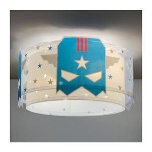 Dalber 61816 - Detské stropné svietidlo MODRÁ HERO 2xE27/15W/230V 61816 vyobraziť