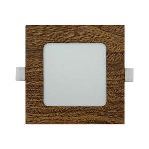 LED Podhľadové svietidlo SQUARE LED/6W/230V 4200K 11, 8x11, 8 cm hnedá 008 0001158 vyobraziť