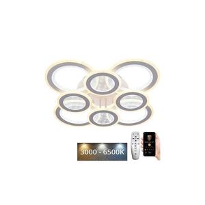 LED Stmievateľný prisadený luster LED/200W/230V 3000-6500K + diaľkové ovládanie J3347/W vyobraziť