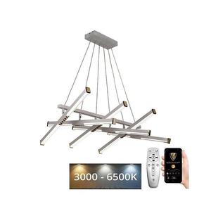 LED Stmievateľný luster na lanku LED/90W/230V 3000-6500K + diaľkové ovládanie J7310/W vyobraziť