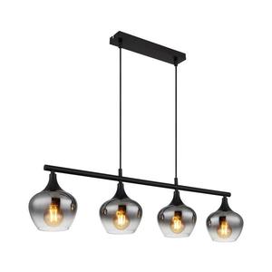 Globo 15548-4H1 - Luster na lanku MAXY 4xE27/40W/230V čierna 15548-4H1 vyobraziť