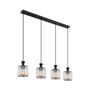 Globo 15742-4 - Luster na lanku JORDANA 4xE27/60W/230V čierna 15742-4 vyobraziť