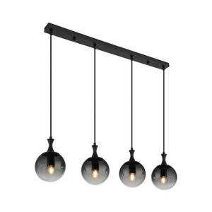 Globo 15885-4H - Luster na lanku DALTON 4xE27/10W/230V čierna 15885-4H vyobraziť