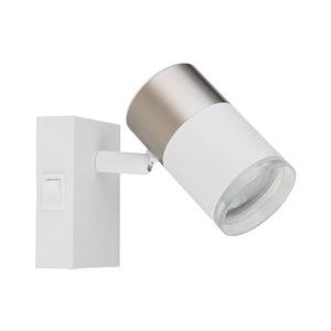 Globo 57851-1 - Nástenné bodové svietidlo BRISBON 1xGU10/25W/230V biela/chróm 57851-1 vyobraziť