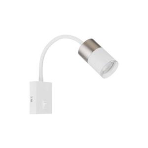 Globo 57851W - Nástenné bodové svietidlo BRISBON 1xGU10/25W/230V biela/chróm 57851W vyobraziť