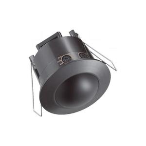 Senzor pohybu podhľadový PIR 360° 500W/230V čierna 23679 vyobraziť