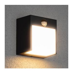 Brilagi-LED Vonkajšie nástenné svietidlo so senzorom TERNI LED/12W/230V antr. IP44 WO-HR60421S-OEM-ANT vyobraziť