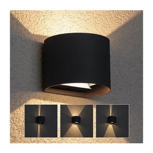 Brilagi - LED Vonkajšie nástenné svietidlo RONDO LED/6W/230V antracit IP54 WO-HR60431-LED-OEM-ANT vyobraziť
