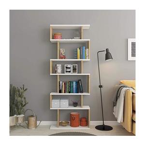 Knižnica BATES 160x60 cm biela/dub 935CMN1173 vyobraziť