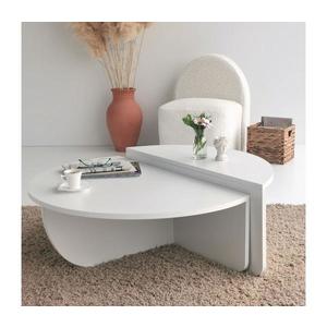 SADA 2x Konferenčný stolík PODIUM biela 552NOS2233 vyobraziť