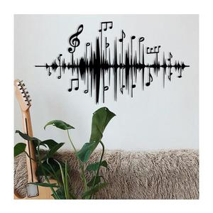 Nástenná dekorácia 69x37 cm noty kov 279ENZ1250 vyobraziť