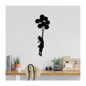 Nástenná dekorácia 100x34 cm dievča kov 891TNL2302 vyobraziť