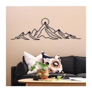 Nástenná dekorácia 119, 5x37 cm hory kov 279ENZ2599 vyobraziť