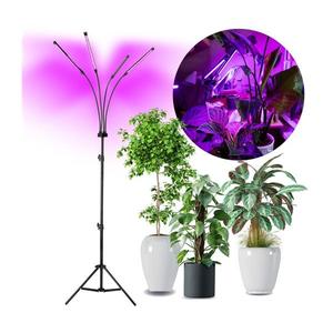 LED Stmievateľná stojacia lampa na pestovanie rastlín VITARO 4xLED/7, 5W/230V čierna KDSN00000086 vyobraziť