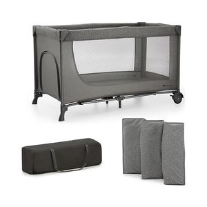 KINDERKRAFT - Cestovná postieľka JOY 2 šedá KLJOY02DGR00000 vyobraziť