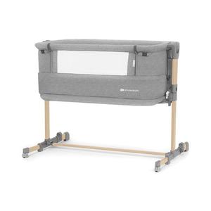 KINDERKRAFT - Detská postieľka NESTE GROW svetlošedá KCNEGR00LGR000W vyobraziť