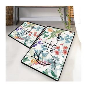 SADA 2x Kúpeľňová predložka 60/100 cm pestrofarebná 510CHL1363 vyobraziť