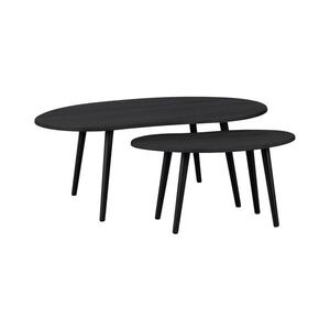 Eglo 424047 - SADA 2x Odkladací stolík ALORAN čierna 424047 vyobraziť