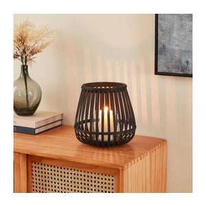 Eglo 422085 - Svietnik BUNAWAN 20x22 cm čierna/bambus 422085 vyobraziť