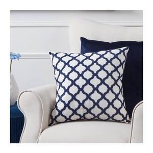 Eglo 420016 - Dekoračný vankúš CHEVERY 45x45 cm biela/modrá 420016 vyobraziť