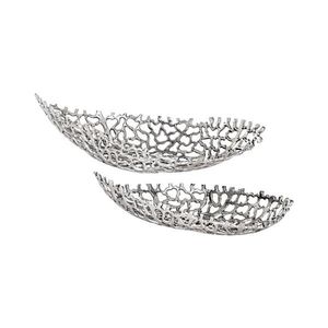 Eglo 427086 - SADA 2x Dekoračný podnos KIMITSU 44/61 cm strieborná 427086 vyobraziť