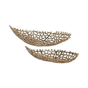 Eglo 427087 - SADA 2x Dekoračný podnos KIMITSU 44/61 cm zlatá 427087 vyobraziť