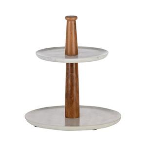 Eglo 427261 - Servírovací stojan MAKILALA 28x25, 5 cm drevo/mramor 427261 vyobraziť