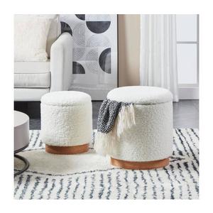 Eglo 424029 - SADA 2x Taburet MASHIKE pr. 30, 5/37 cm biela 424029 vyobraziť