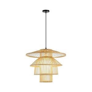 08255L - Luster na lanku PINCHOS 1xE27/40W/230V pr. 50 cm bambus 08255L vyobraziť