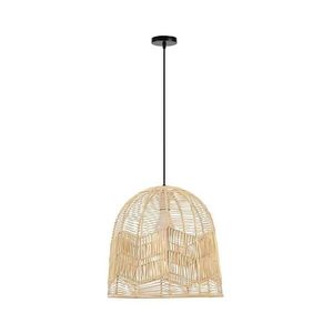 08263L - Luster na lanku PELO 1xE27/40W/230V pr. 50 cm ratan 08263L vyobraziť