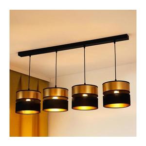 Brilagi - Luster na lanku ROYAL 4xE27/15W/230V čierna/zlatá 8590828608080 vyobraziť