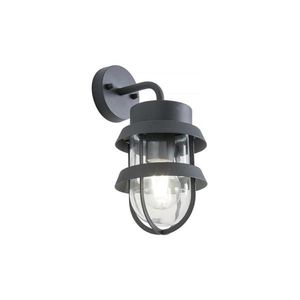 Redo 9498 - Vonkajšia nástenná lampa CLAUT 1xE27/42W/230V IP44 antracit 9498 vyobraziť