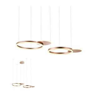 Redo 01-2607 - LED Stmievateľný luster na lanku SIGUA LED/99W/230V 3000K hnedá 01-2607 vyobraziť