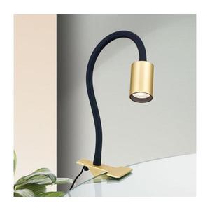 Orion Str 10-489 - LED Flexibilná stolná lampa s klipom KURT LED/5W/230V zlatá Str 10-489 MS-matt vyobraziť