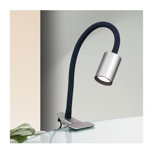 Orion Str 10-489- LED Flexibilná stolná lampa s klipom KURT LED/5W/230V strieborná Str 10-489 satin vyobraziť