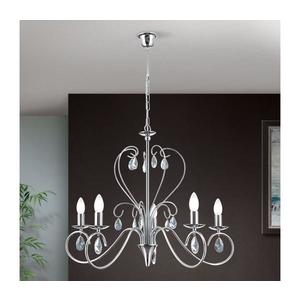 Orion LU 1658/5 - Krištáľový luster na reťazi ALESSIA 5xE14/40W/230V lesklý chróm LU 1658/5 chrom vyobraziť