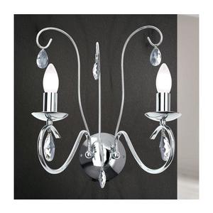 Orion WA 2-1093/2- Krištáľové nást. svietidlo ALESSIA 2xE14/40W/230V lesklý chróm WA 2-1093/2 chrom vyobraziť