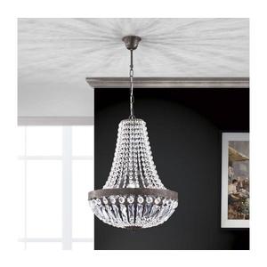 Orion HL 6-1497/3 - Krištáľový luster na reťazi ARILA 3xE27/60W/230V hnedá/patina HL 6-1497/3 Antik/Kristall vyobraziť