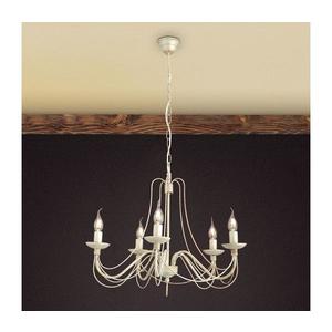 Orion LU 1531/5 - Luster na reťazi VELA 5xE14/40W/230V pr.60 cm biela/zlatá/patina LU 1531/5 Elfenbein-gold vyobraziť