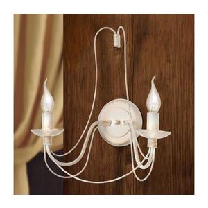 Orion WA 2-809/2 - Nástenná lampa VELA 2xE14/40W/230V biela/zlatá/patina WA 2-809/2 Elfenbein-gold vyobraziť