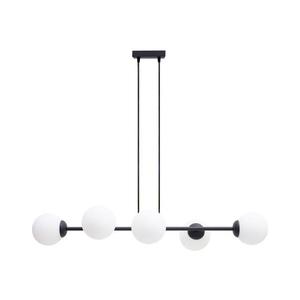 HEXE Luster na lanku FIRA 5xE27/60W/230V čierna 0783 vyobraziť