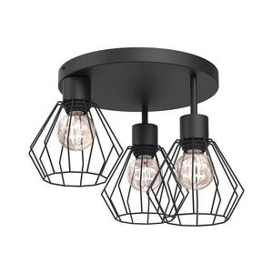 Stropné svietidlo PARKLA 3xE27/15W/230V čierna 9852 vyobraziť