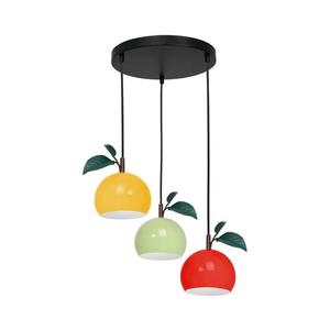 Luster na lanku APPLE 3xE27/15W/230V pestrofarebná 8943 vyobraziť