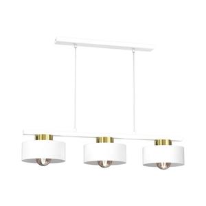 Luster na lanku MARTI 3xE27/15W/230V biela/zlatá 9849 vyobraziť