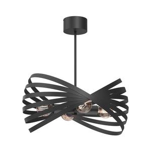 Luster na tyči SPARKLE 4xE27/15W/230V čierna 8973 vyobraziť