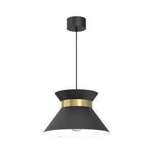 Luster na lanku NORGE 1xE27/15W/230V čierna/zlatá 5334 vyobraziť