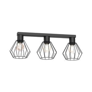 Bodové svietidlo LETI 3xE27/15W/230V čierna 82 vyobraziť